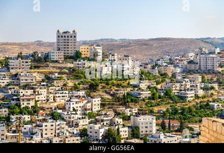 Vista di Betlemme - PALESTINA Foto Stock