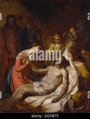 Benjamin West - Studio del Compianto sul Cristo morto Foto Stock