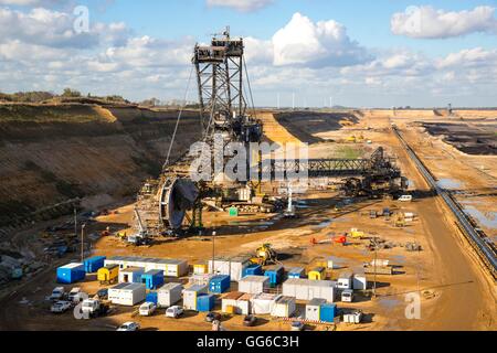 Ignite open-pit mining, Hambach Foto Stock