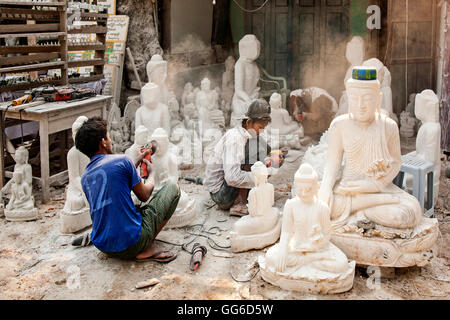 Sstonemason, Myanmar Foto Stock