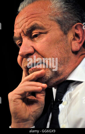 Lord Alan parlando di zucchero presso la British Library Foto Stock