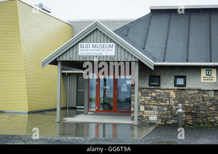 Ergan II guerra mondiale museo a BUD, Romsdal, Norvegia Foto Stock