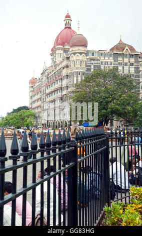 L'immagine del Taj hotel in Mumbai, India Foto Stock