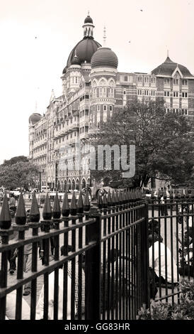 L'immagine del Taj hotel in Mumbai, India Foto Stock