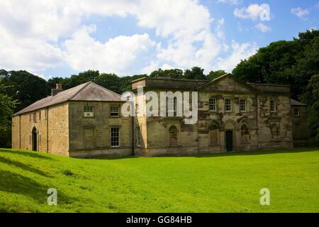 Gibside maneggio, Rowlands Gill, Gateshead, Tyne & Wear, England, Regno Unito, Gran Bretagna, Europa. Foto Stock