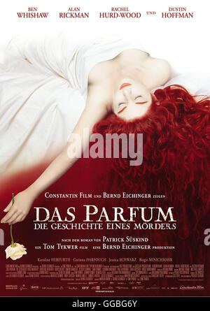 DAS PARFUM - DIE GESCHICHTE EINES MÖRDERS / Das Parfum - Profumo: la storia di un Assassino Francia/Spagna/Germania 2006 / Tom Tykwer Filmplakat Regie: Tom Tykwer aka. Das Parfum - Profumo: la storia di un assassino Foto Stock