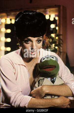 DIE MUPPETS EROBERN MANHATTEN / (i Muppets prendere Manhattan) USA 1984 / Frank Oz Die Muppets wollen Mit einem eigenen Musical den Broadway erobern, doch der Weg in den Olymp des dello spettacolo steiniger ist als Kermit und Co. sich vorgestellt haben... LIZA MINELLI und KERMIT Regie: Frank Oz aka. I Muppets prendere Manhatten Foto Stock