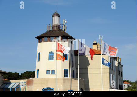 Port-Bourgenay capitaneria di porto, Talmont-Saint-Hilaire, Vendee, Pays de Loire, Francia Foto Stock