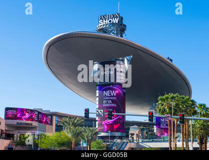 Il Fashion Show Mall di Las Vegas strip Foto Stock