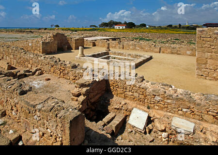 Geografia / viaggi, Cipro, Paphos, il parco archeologico Additional-Rights-Clearance-Info-Not-Available Foto Stock