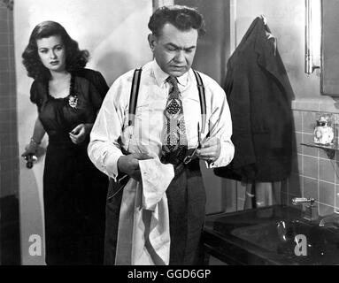 GEFÄHRLICHE BEGEGNUNG / La donna nella finestra USA 1944 / Fritz Lang Psycho-Thriller mit Joan Bennett (Alice Reed) und Edward G. Robinson (Professor Wanley) Regie: Fritz Lang aka. La donna nella finestra Foto Stock