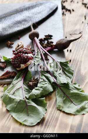 Carne cruda Foto Stock