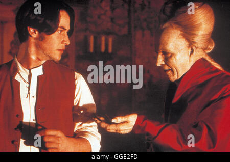 BRAM STOKER'S DRACULA / Bram Stoker Dracula dell USA 1992 / Francis Ford Coppola Keanu Reeves (Jonathan), Gary Oldman (Graf Dracula) in "Bram Stoker Dracula dell', 1992. Regie: Francis Ford Coppola aka. Bram Stoker Dracula del Foto Stock