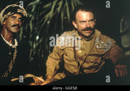 DAS DSCHUNGELBUCH / Rudyard Kipling's Jungle Book USA 1994 / Stephen Sommer Szene mit SAM NEILL (Colonnello Geofferey Brydon, re.). Regie: Stephen Sommer aka. Rudyard Kipling il Libro della Giungla Foto Stock