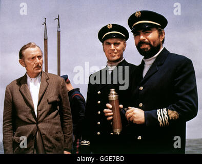 20.000 MEILEN unter dem Meer / Ventimila leghe sotto i mari USA 1954 / Richard Fleischer Szene mit James Mason (Capitano Nemo, re.). Regie: Richard Fleischer aka. Ventimila Leghe Sotto I Mari Foto Stock