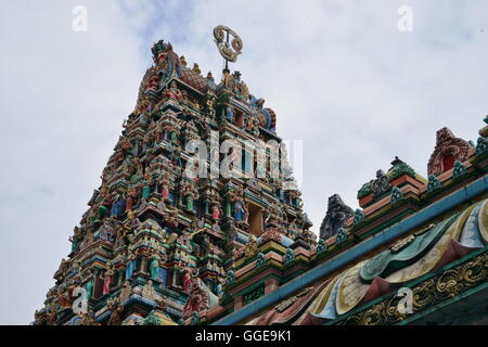 Sri Mahamaraiamman tempio, China Town, KL Foto Stock