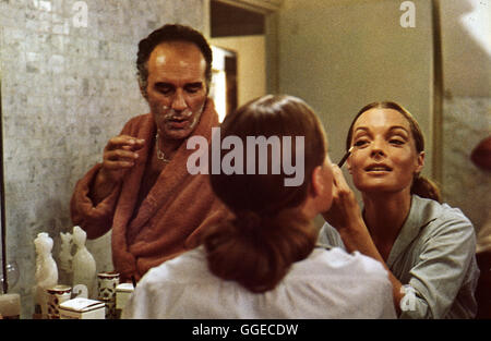 DIE DINGE DES LEBENS / les choses de la vie / L'amante Frankreich/Italien 1969 / Claude Sautet Romy Schneider als Helene, Michel Piccoli als Pierre Berard, in 'Die Dinge des Lebens", 1969. Regie: Claude Sautet aka. Les choses de la vie / L'amante Foto Stock