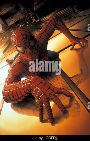 SPIDER-MAN / Spider-man USA 2001 / Sam Raimi Spider-Man (Tobey Maguire) Regie: Sam Raimi aka. Spider-man Foto Stock