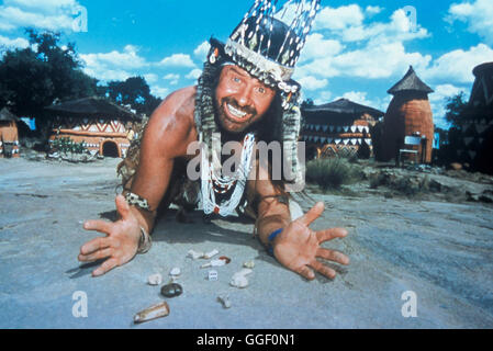 Il sig. Ossa / Sig. ossa ZA 2002 / Grigio Hofmeyr Medizinmann Sig. ossa (LEON SCHUSTER) Regie: Grigio Hofmeyr aka. Il sig. ossa Foto Stock