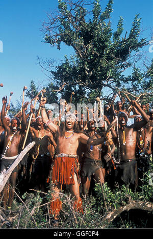 Il sig. Ossa / Sig. ossa ZA 2002 / Grigio Hofmeyr Medizinmann Sig. ossa (LEON SCHUSTER) Regie: Grigio Hofmeyr aka. Il sig. ossa Foto Stock