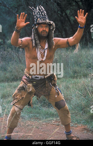 Il sig. Ossa / Sig. ossa ZA 2002 / Grigio Hofmeyr Medizinmann Sig. ossa (LEON SCHUSTER) Regie: Grigio Hofmeyr aka. Il sig. ossa Foto Stock