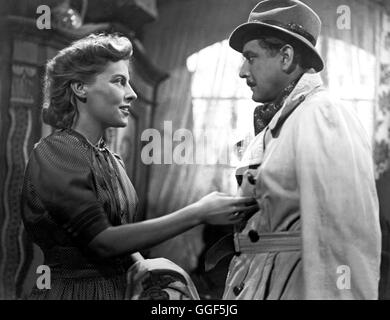 AUF WIEDERSEHEN, FRANZISKA / Deutschland 1940/41 / Helmut Käutner MARIANNE HOPPE (Franziska Tiemann) und HANS SÖHNKER (Michael Reisiger) in "Auf Wiedersehen, Franziska', 1940/41. Regie: Helmut Kutner Foto Stock