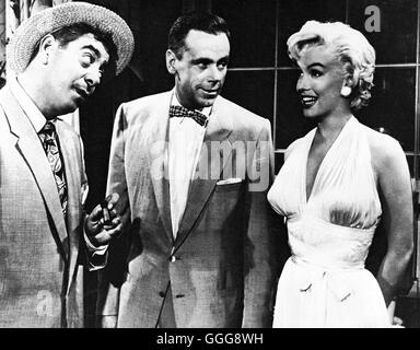 DAS VERFLIXTE 7. JAHR / i sette anni di prurito USA 1955 / Billy Wilder SONNY ciuffi, TOM EWELL, MARILYN MONROE, "i sette anni di Mitch", 1955. Regie: Billy Wilder aka. Sette anni di prurito Foto Stock