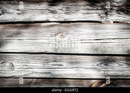 Vecchie tavole di legno dello sfondo. Foto Stock