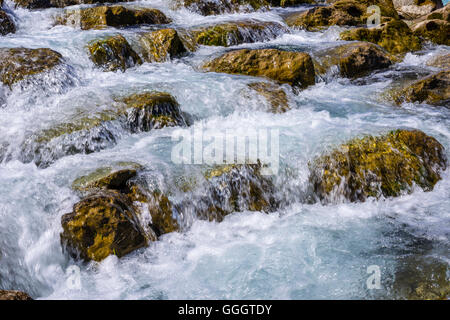 Geografia / viaggi, in Germania, in Baviera, Trettach, un torrente di montagna a Oberstdorf, Superiore Allgaeu, Freedom-Of-Panorama Foto Stock