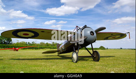 Shuttleworth Bristol M1c C4918, G-BWJM, a Old Warden, Foto Stock