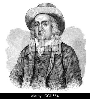 Jeremy Bentham (1747 - 1832) era un filosofo inglese, giurista, e riformista sociale. Egli è considerato il fondatore della moderna utilitarismo e caldeggia la creazione di singoli e di libertà economica, la separazione tra Chiesa e Stato, la libertà di espressione, la parità di diritti per le donne, il diritto al divorzio e la depenalizzazione degli atti omosessuali, l abolizione della schiavitù, la pena di morte e la soppressione di punizione fisica, compresa quella dei bambini. Egli è anche diventato noto come uno dei primi sostenitori dei diritti degli animali. Foto Stock