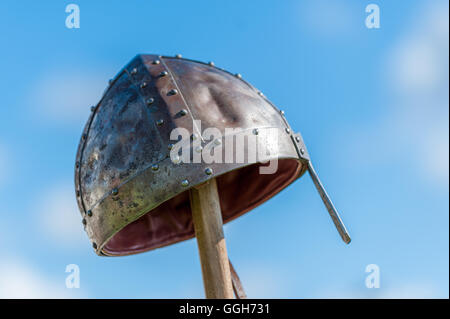 Battaglia di Wodensfield rievocazione del 5 agosto 910 A.D. La battaglia di Tettenhall Foto Stock