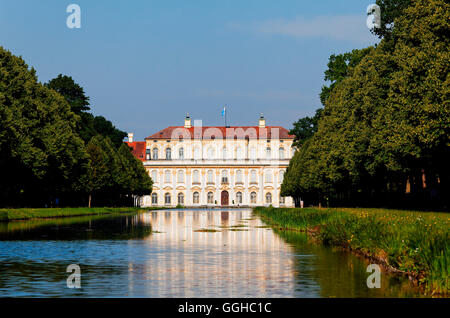 Neues Schloss, Oberschleissheim, Monaco di Baviera, Baviera, Baviera, Germania Foto Stock