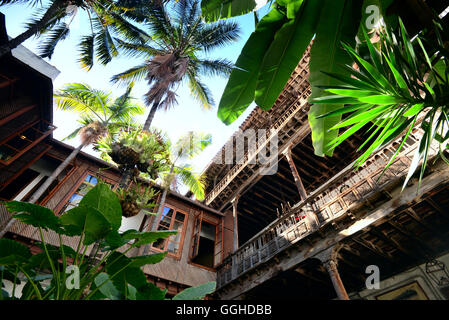 La Casa de los Balcones, La Orotava Tenerife, Isole Canarie, Spagna Foto Stock