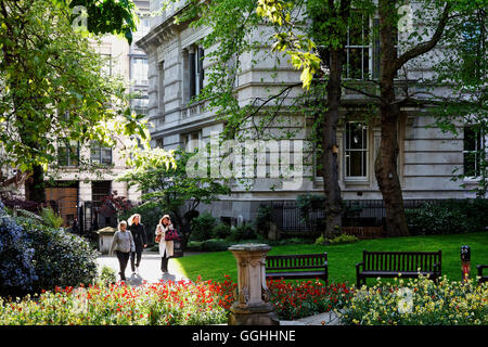 Portalettere, Park City di Londra, Inghilterra, Regno Unito Foto Stock