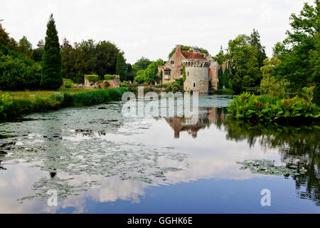 Scotney Castle, Lamberhurst, Kent, Inghilterra, Gran Bretagna Foto Stock