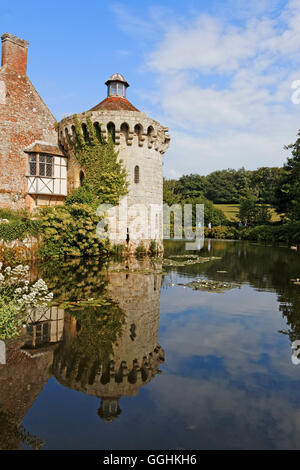 Scotney Castle, Lamberhurst, Kent, Inghilterra, Gran Bretagna Foto Stock