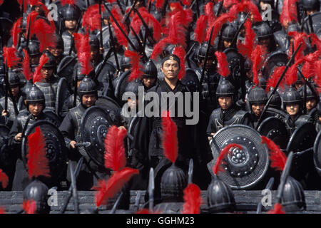 Eroe / Hero CH 2002 / Zhang Yimou Nameless (JET LI) Regie: Zhang Yimou aka. Hero Foto Stock