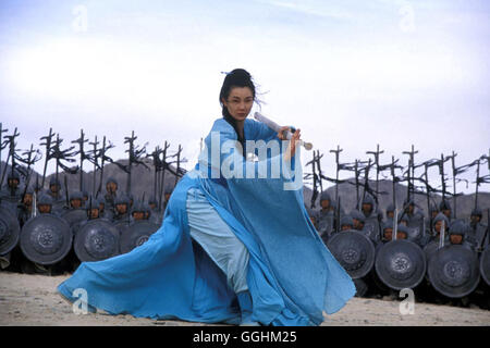 Eroe / Hero CH 2002 / Zhang Yimou battenti neve (Maggie Cheung MAN-yuk) Regie: Zhang Yimou aka. Hero Foto Stock