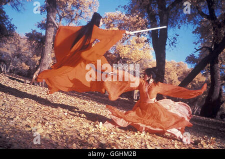 Eroe / Hero CH 2002 / Zhang Yimou Luna (Zhang Ziyi), Flying Neve (Maggie Cheung MAN-yuk) Regie: Zhang Yimou aka. Hero Foto Stock