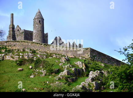 Rocca di Cashel, Cashel, nella contea di Tipperary, Irlanda Foto Stock