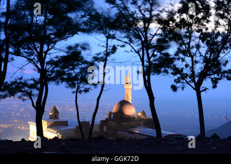 Ishak Pasa Palace vicino a Dogubayazit Ararat, curdi della zona popolata, Anatolia orientale, orientale della Turchia Turchia Foto Stock