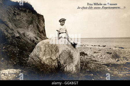 Prinz Wilhelm von Preußen - 1910 Preußen Foto Stock
