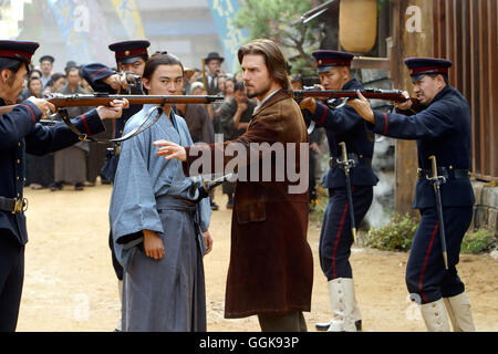 L'ULTIMO SAMURAI / l'ultimo Samurai USA/JAP/NZ 2003 / Edward Zwick Nobutada (SHIN KOYAMADA) und Nathan "Algren (TOM CRUISE) Regie: Edward Zwick aka. L'ultimo Samurai Foto Stock