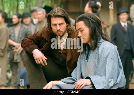 L'ULTIMO SAMURAI / l'ultimo Samurai USA/JAP/NZ 2003 / Edward Zwick Nathan "Algren (TOM CRUISE) und Nobutada (SHIN KOYAMADA) Regie: Edward Zwick aka. L'ultimo Samurai Foto Stock