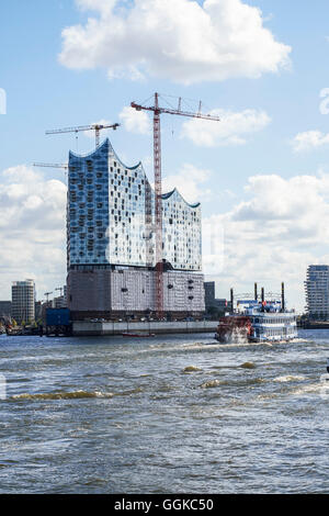 Elbe Philharmonic Hall, Amburgo, Germania Foto Stock