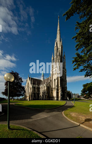 Vista della prima chiesa di Otago o la cosiddetta prima chiesa, prima chiesa di Otago o la cosiddetta prima chiesa, Dunedin, Otago, Sud Foto Stock