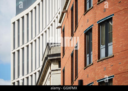 Manchester ufficio moderno KPMG una Piazza San Pietro moderno design classico è un alto edificio di uffici Manchester City cento Foto Stock