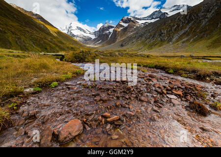 Il Red Valley (Valle Rossa). Monte Pizzo Rosso. Foto Stock