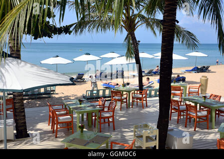 L'hotel bar a Longbeach sull'isola di Phu Quoc, Vietnam Asia Foto Stock